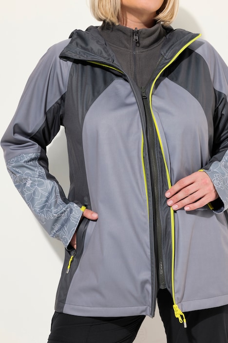 Funktionsjacke, wasserdich, 2-Wege-Zipper