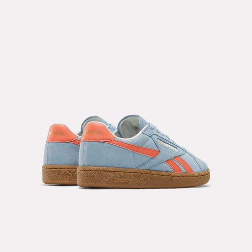Reebok Club C Grounds Sneakers, Softblue/Coral/Gum, 37