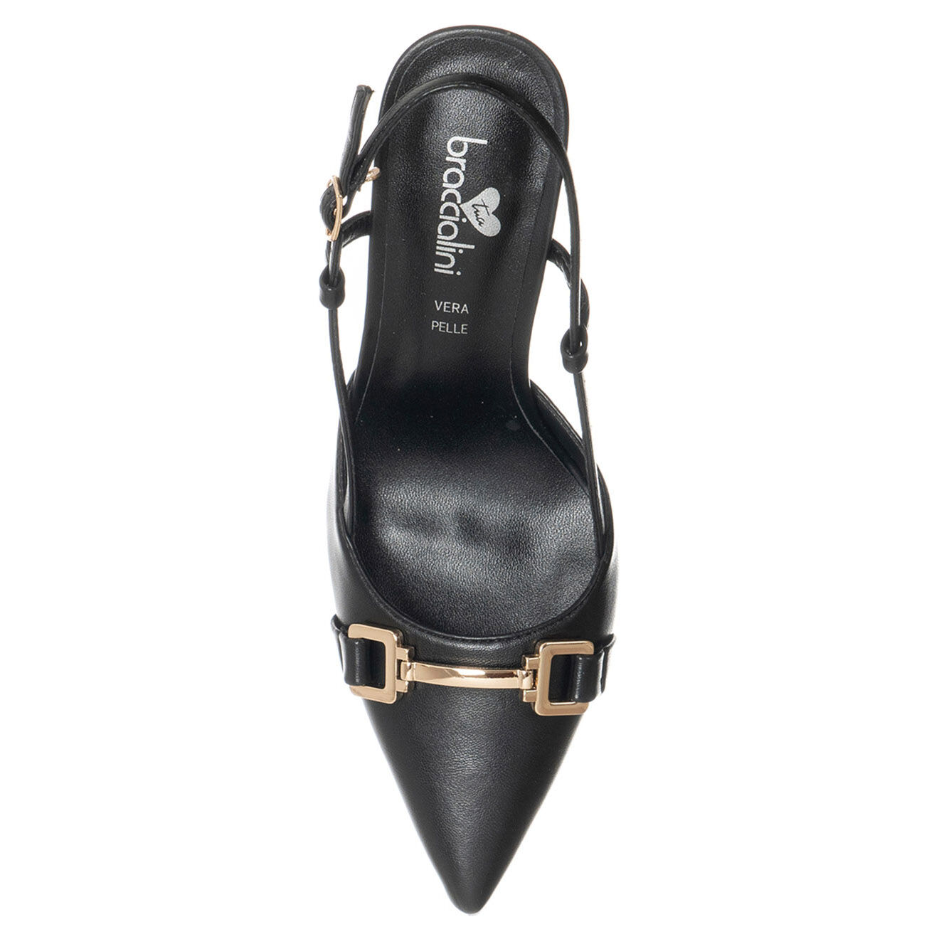 Tua By Braccialini Slingbacks Julia noirs - Talon 9 cm