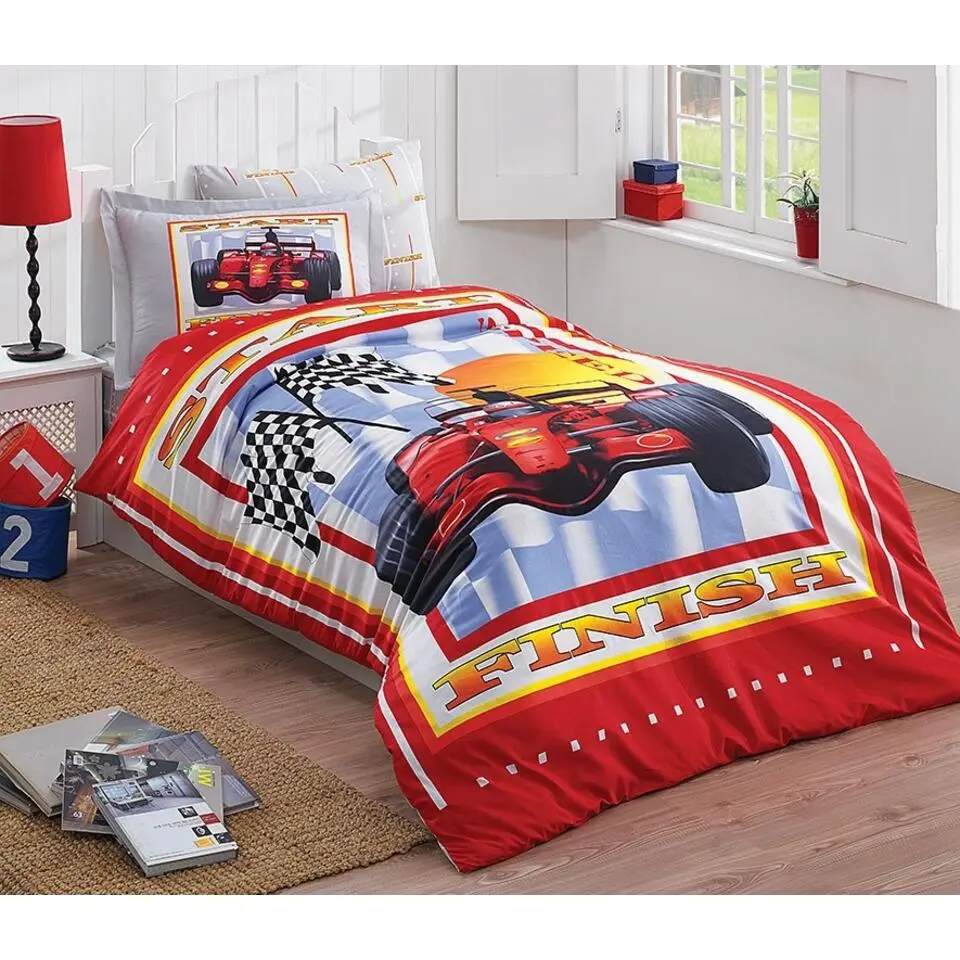 Autobed - Met logeerbed - Jongensbed - 210x107x83 cm - Wit