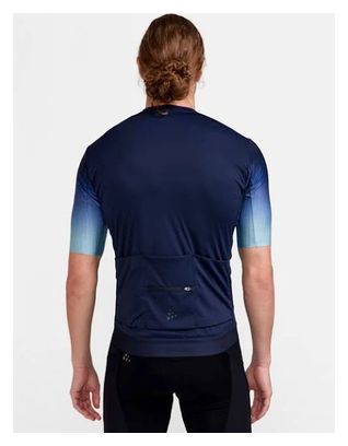Maillot manches courtes Craft Adv Aero Bleu marine Bleu clair