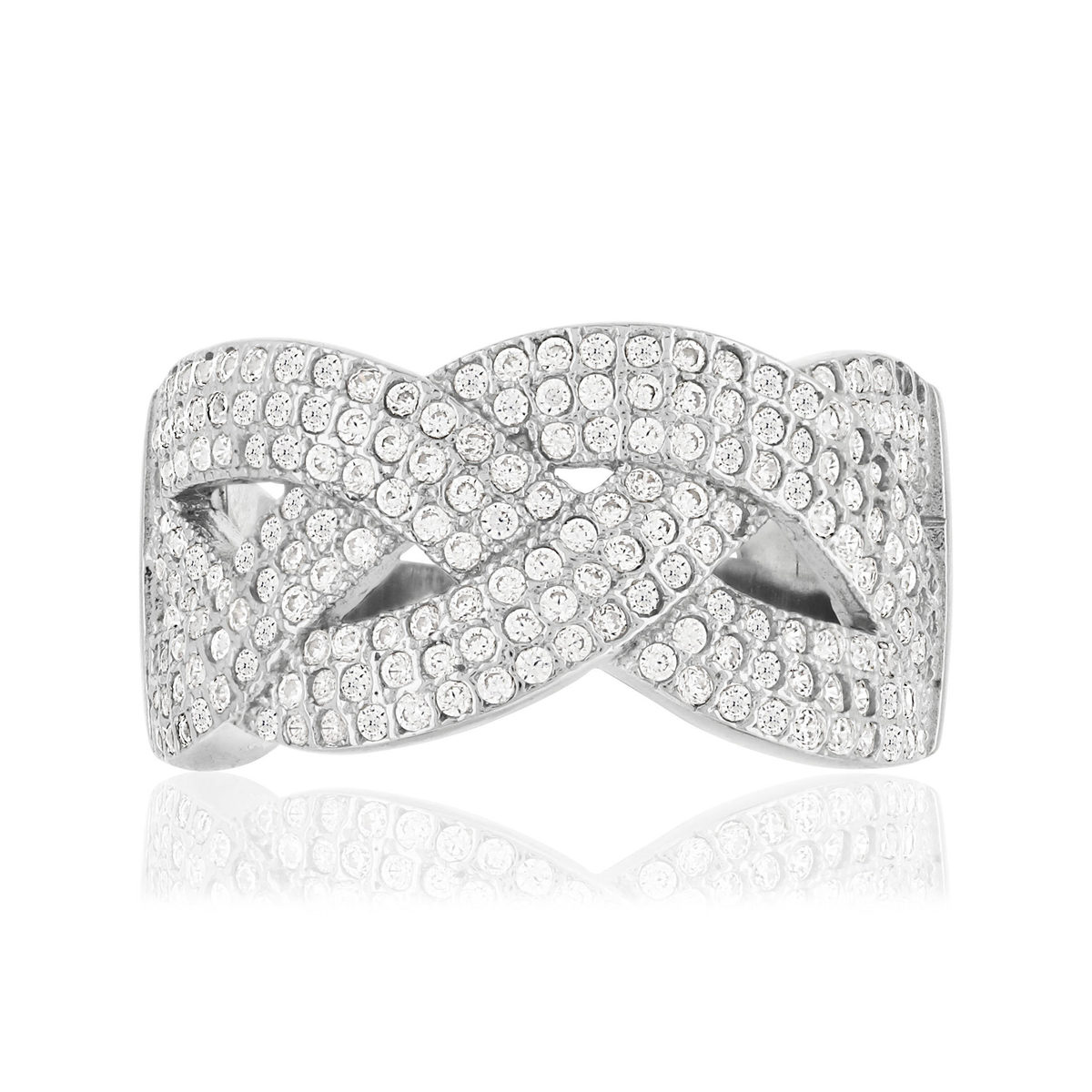 Bague MATY Argent 925 Zirconias