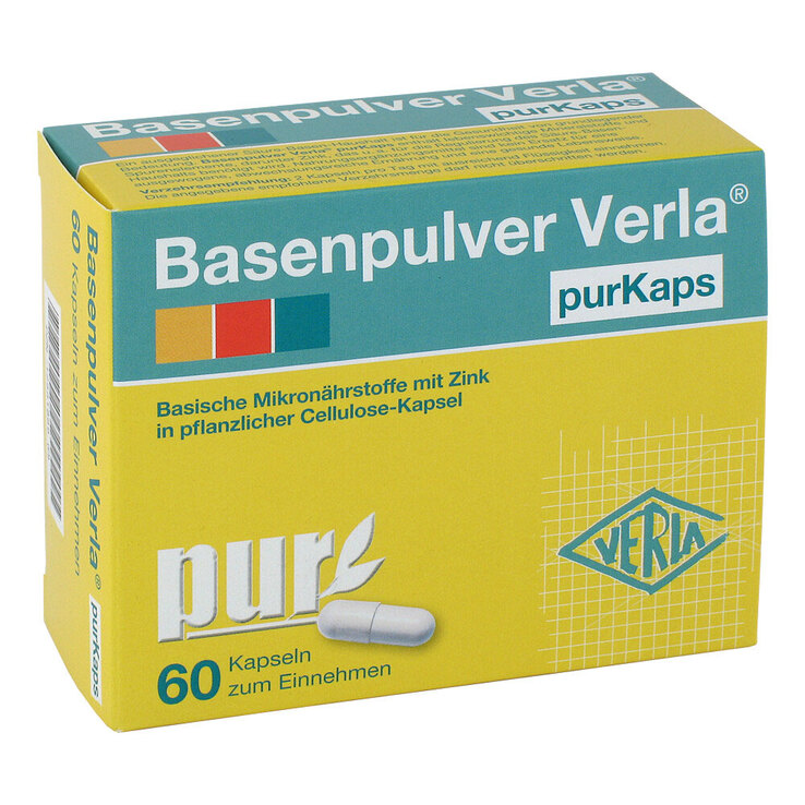 Basenpulver Verla Purkaps, 60 St
