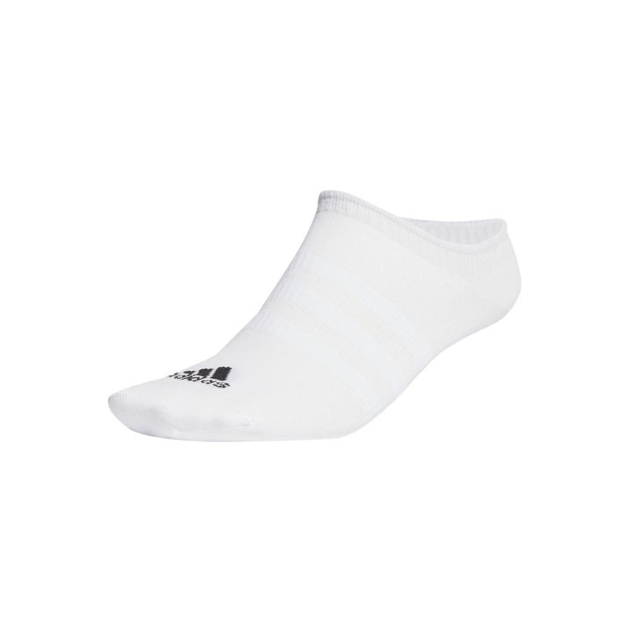adidas Socquettes No-Show Pack de 3 - Blanc/Noir