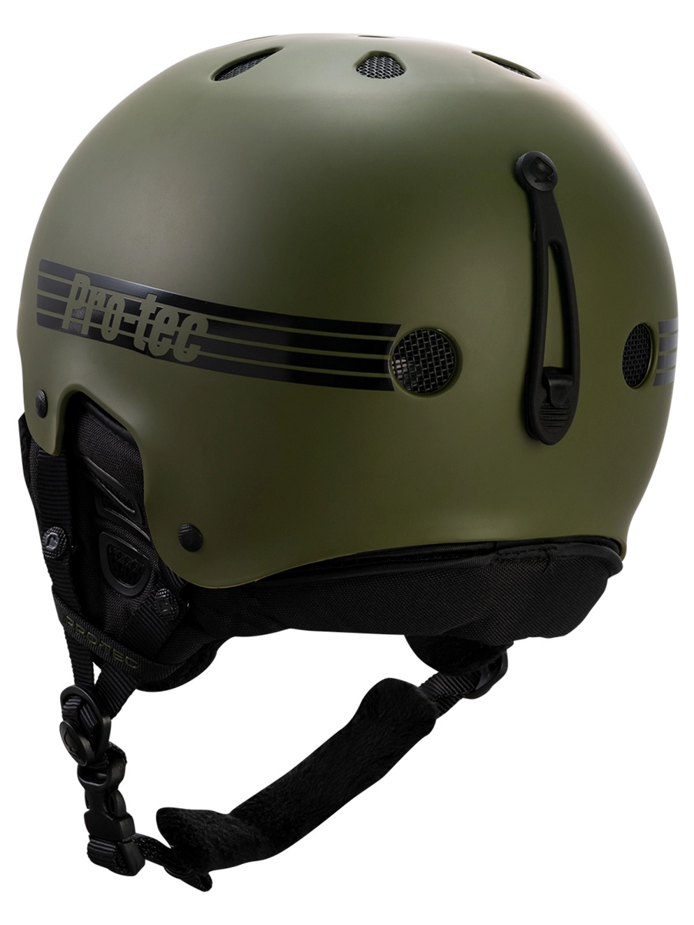 PRO-TEC Old School Snow Helmet matte olive
