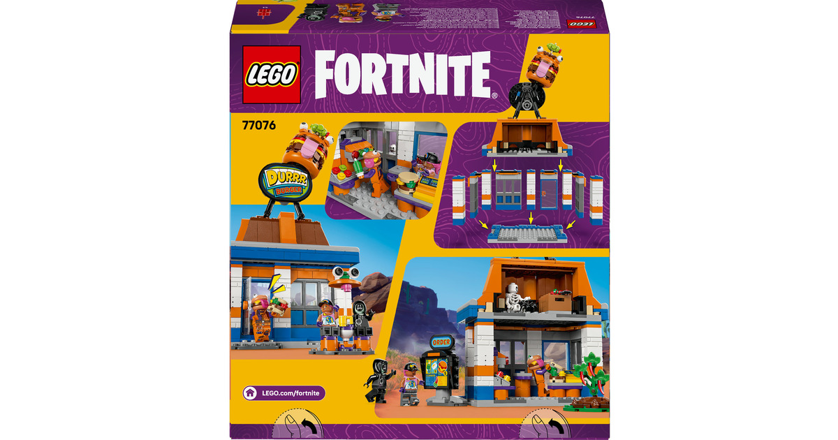 LEGOFortnite - Durrr Burger restaurant Constructiespeelgoed  (77076)