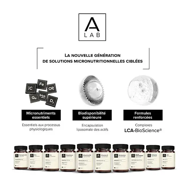 Vitamina C Lipossomal A-Lab 1000mg - Vitalidade, Antifadiga, Antioxidante - 60 cápsulas