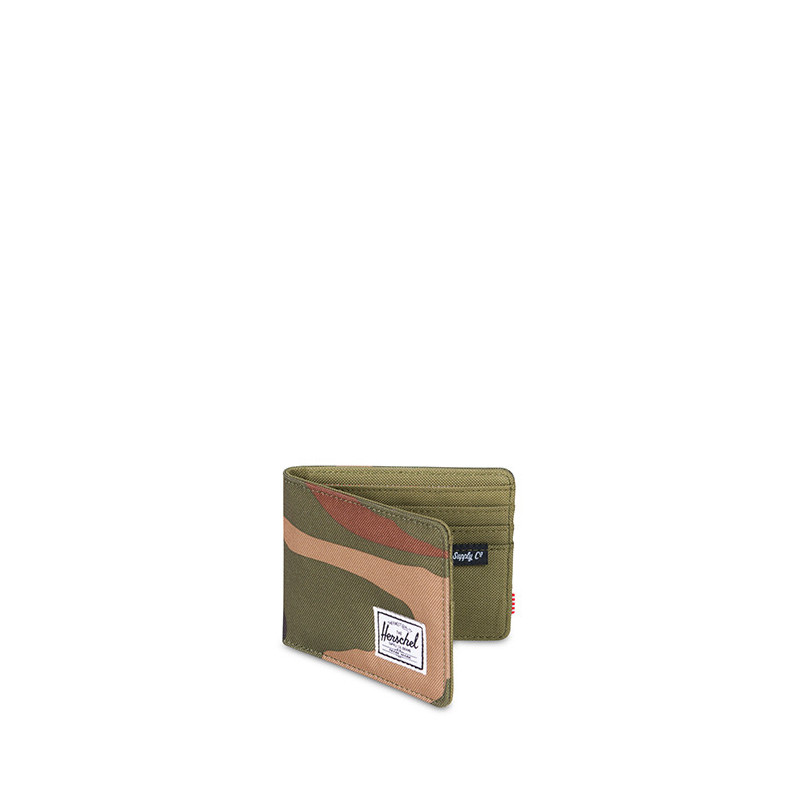 Porte-cartes Roy + coin Woodland Camo