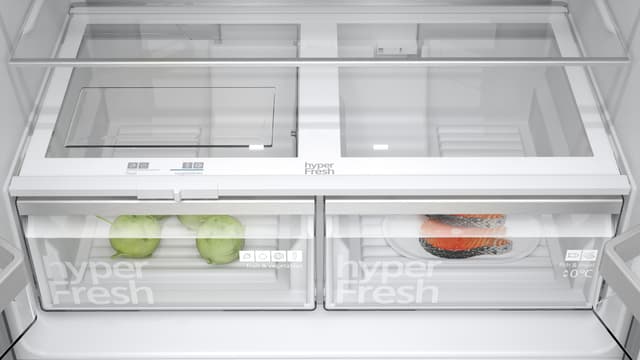 Siemens Køl/frys kombination KF96NAXEA (black inox-antifingerprint)