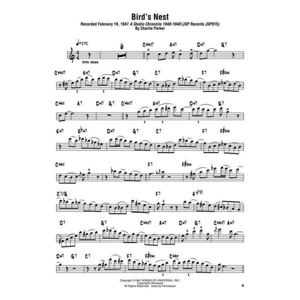 Hal Leonard Charlie Parker Omnibook Bb 2