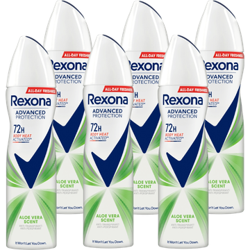 Rexona Women Advanced Protection Anti-Transpirant Spray Aloë Vera  6 x 150 ml