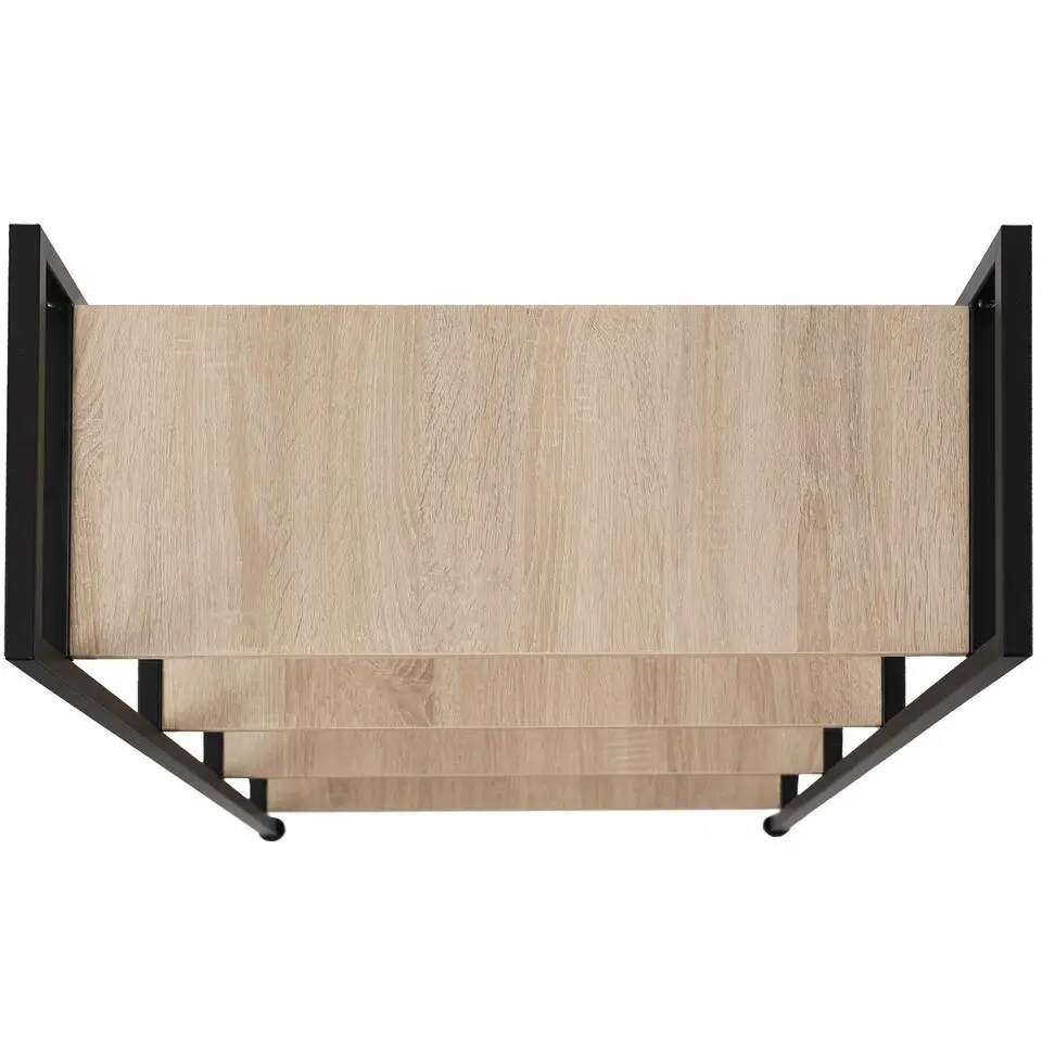 tectake Wandkast Leeds 67,5 x 31,5 x 121,5cm