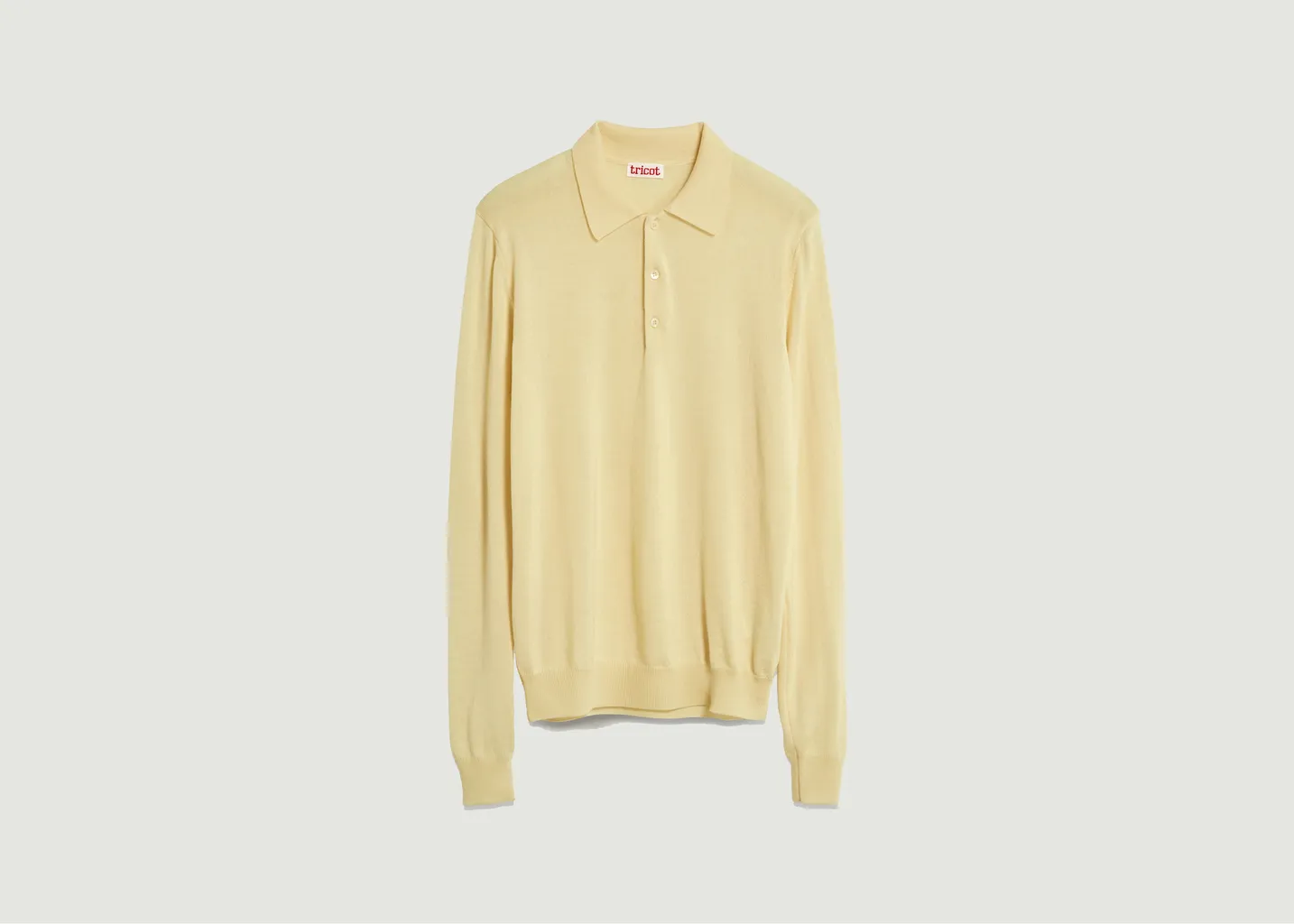 Polo en laine extrafine Tricot