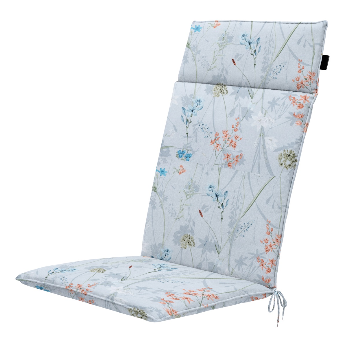 Madison Donna azure canvas eco+ Tuinstoelkussen - Set van 4