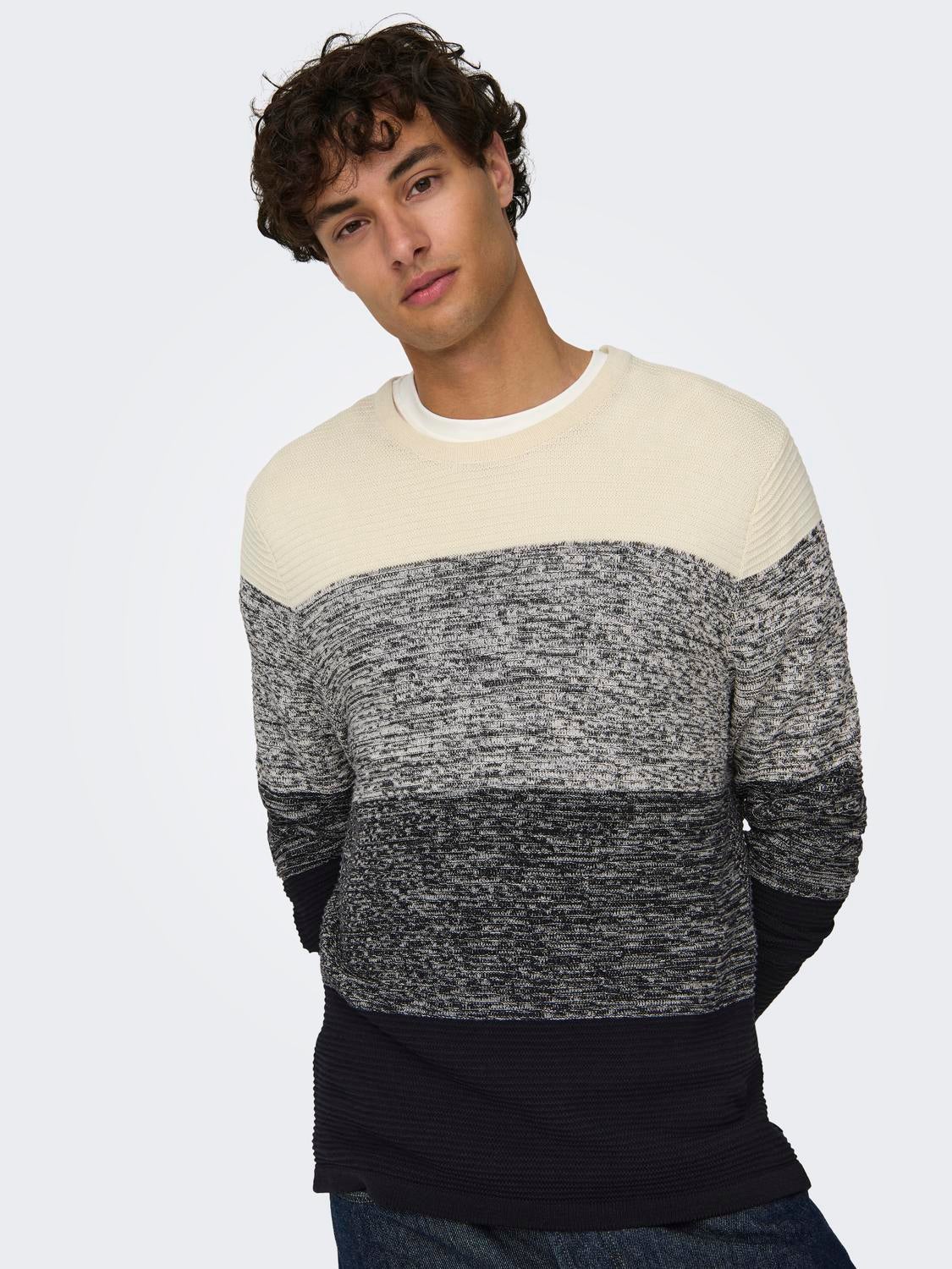 ONSHUGO Pullover Black
