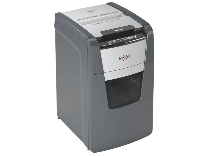 Makulator Rexel Optimum AutoFeed  130X krydsmakulering 4x28 mm (P-4)