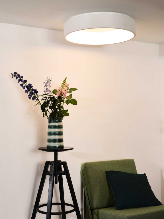 Lucide Talowe plafondlamp Ø60 LED zwart