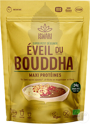 Iswari Éveil Du Bouddha Maxi Protéines Sachet 360g