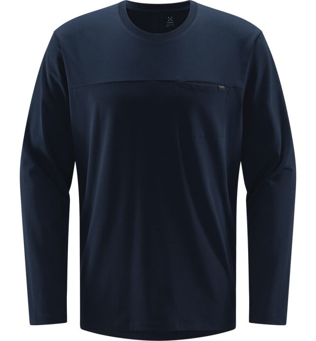 Curious LS Men herre-T-shirt