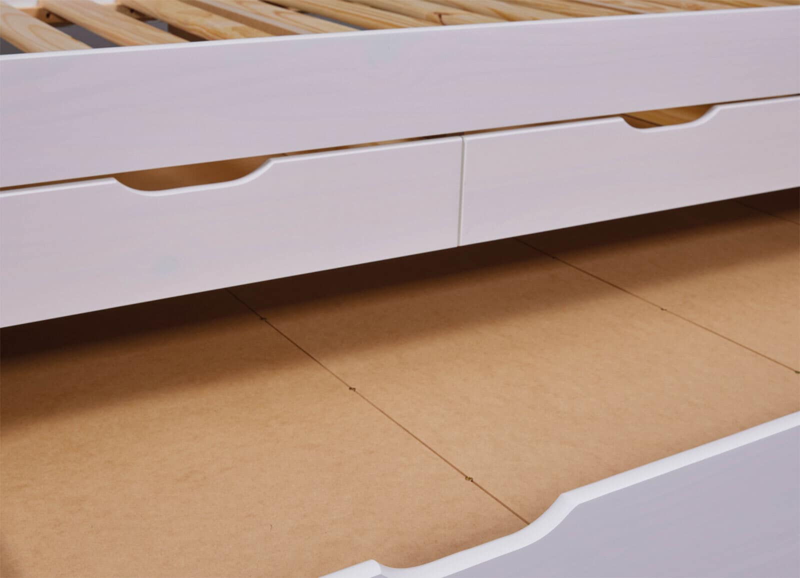 Stauraum-/Funktionsbett MARKUS 90 x 200 cm weiß