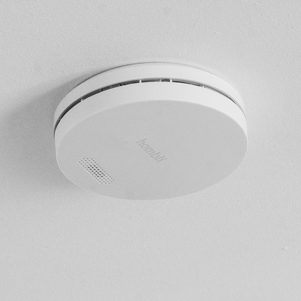 Hombli - Smart Røgalarm Hvid