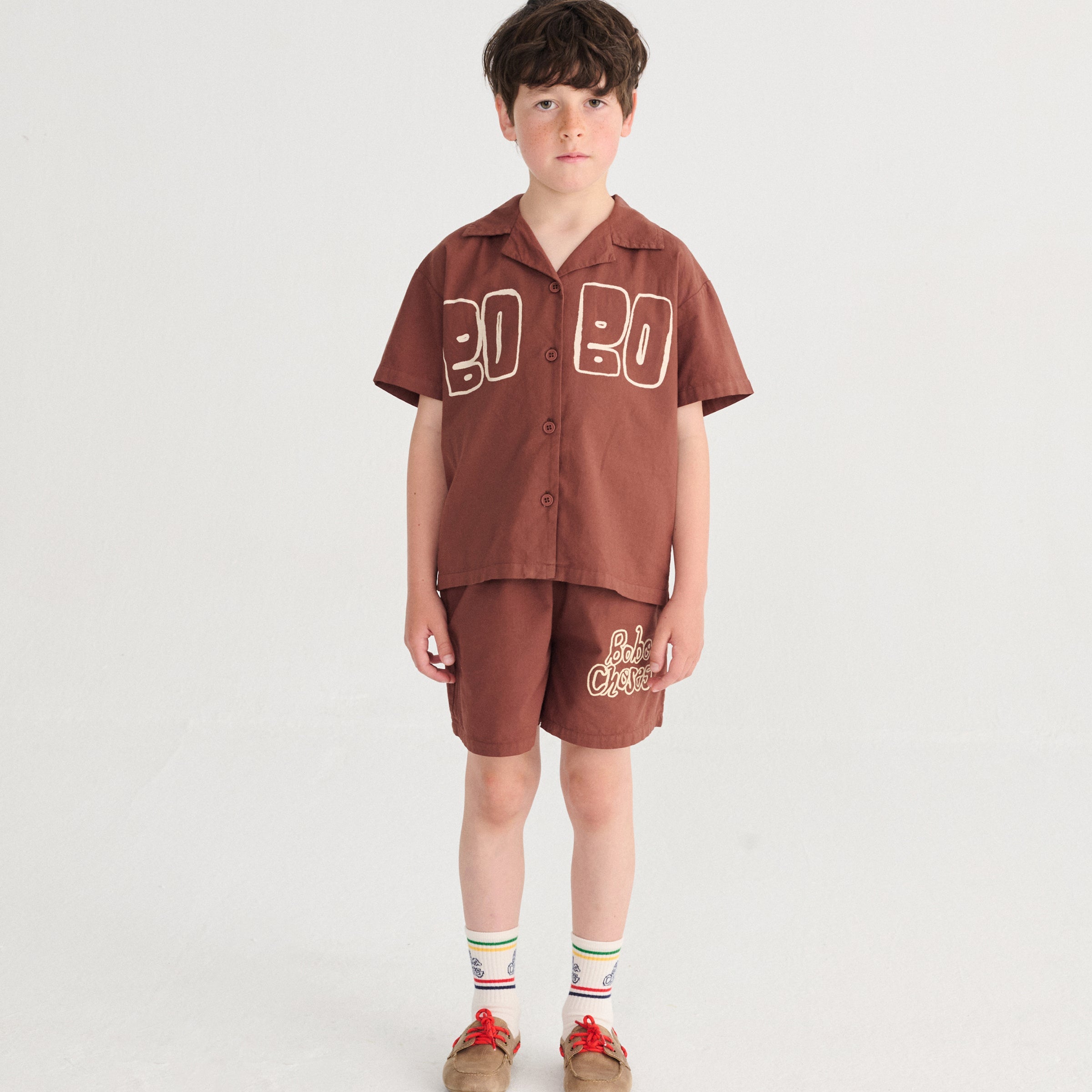 Bermudashorts Bobo Choses By Hand Brown