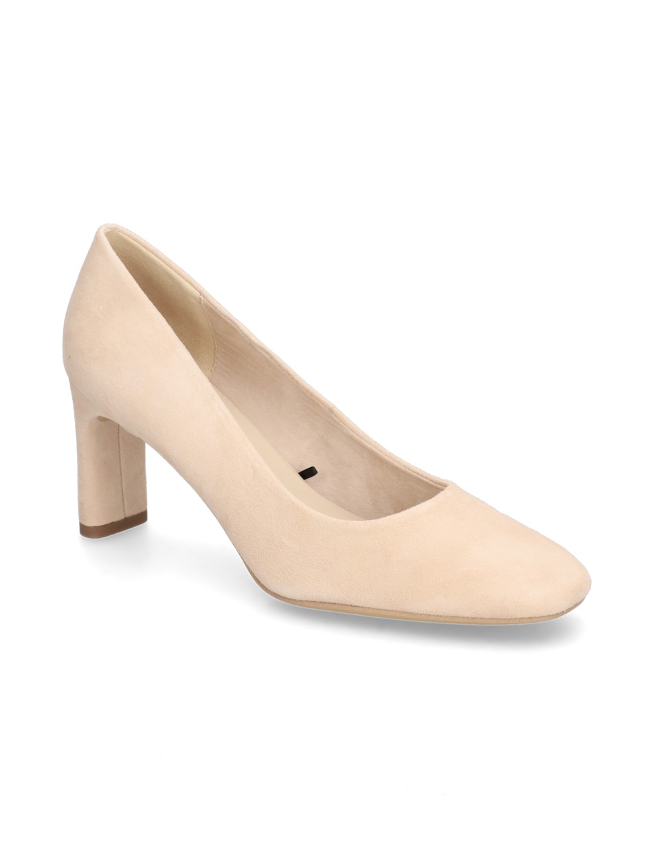 Veloursleder Pumps