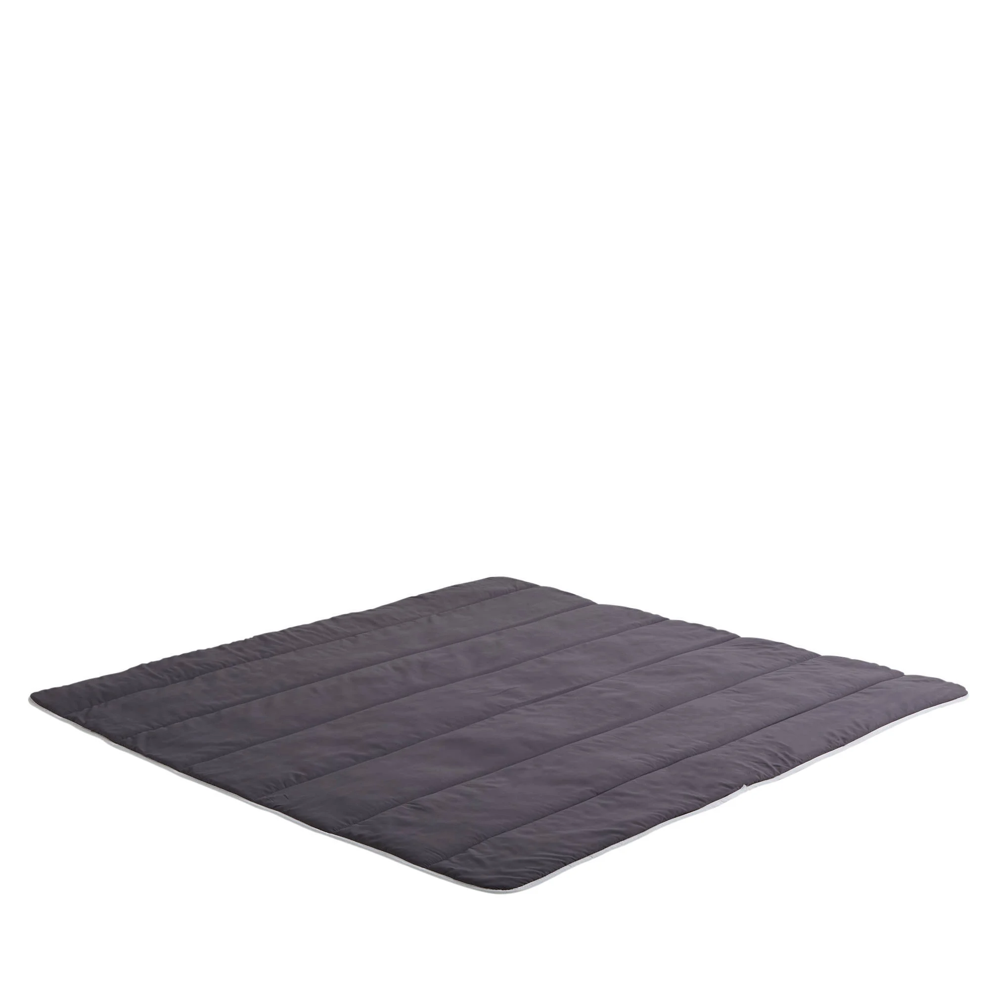 W all-in one lazy dekbed zwart/antraciet