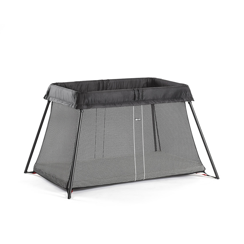 Lit de voyage Light Mesh - Noir