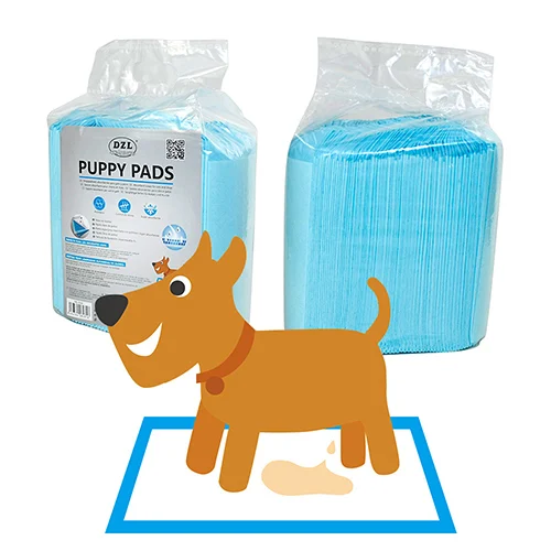 Pacote com 50 unidades de tapetes higiênicos para cães