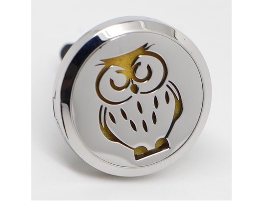 ZEN AROME - Diffuseur d'huiles essentielles pour voiture en inox clip'ar...