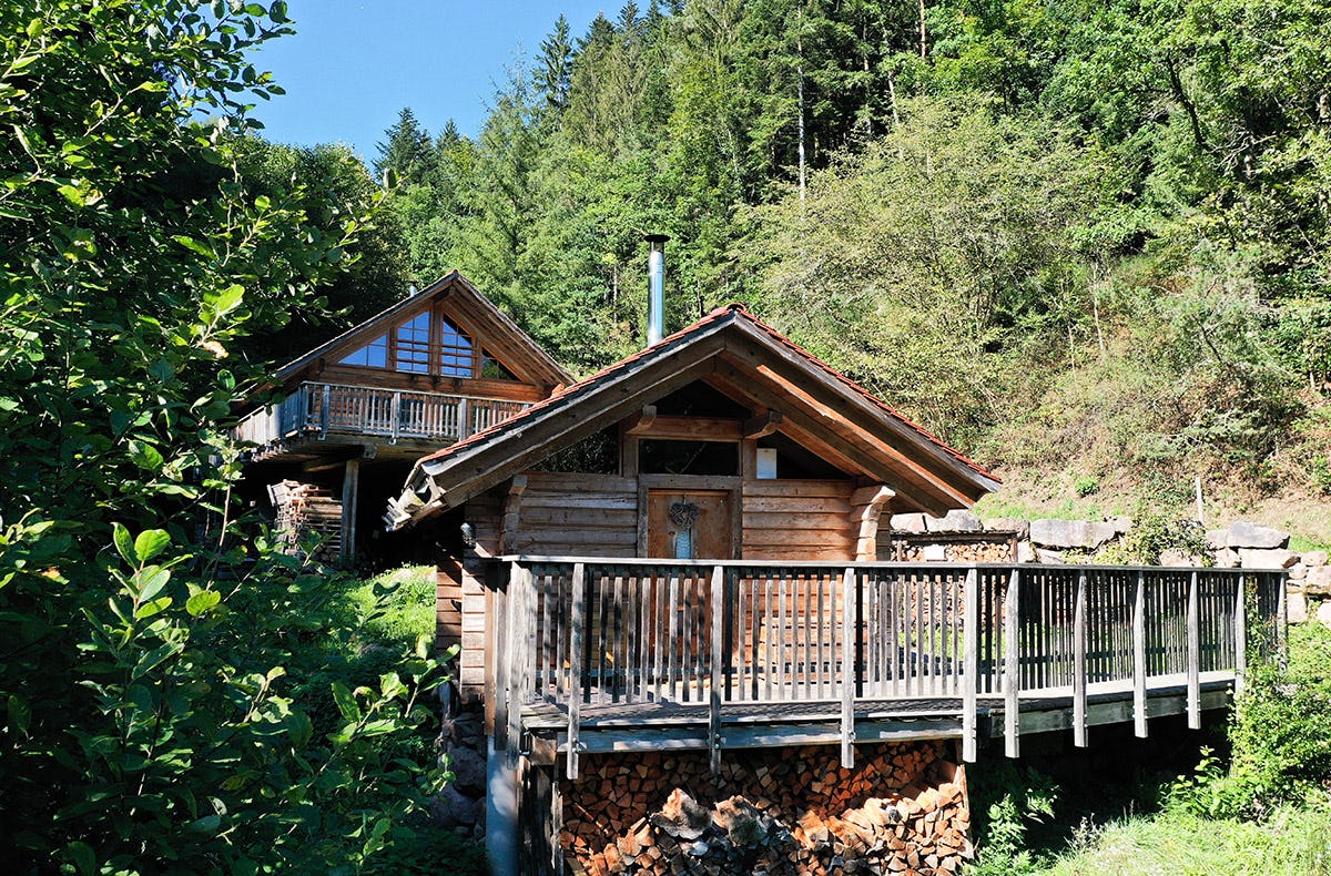 Romantikurlaub in der Blockhütte Schwarzwald für 2 (2 Nächte)