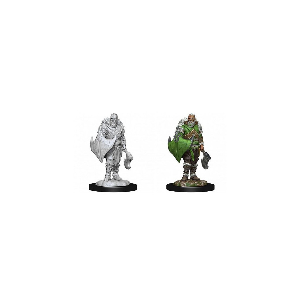 Magic the Gathering Deep Cuts Unpainted Miniatures: Human Berserkers