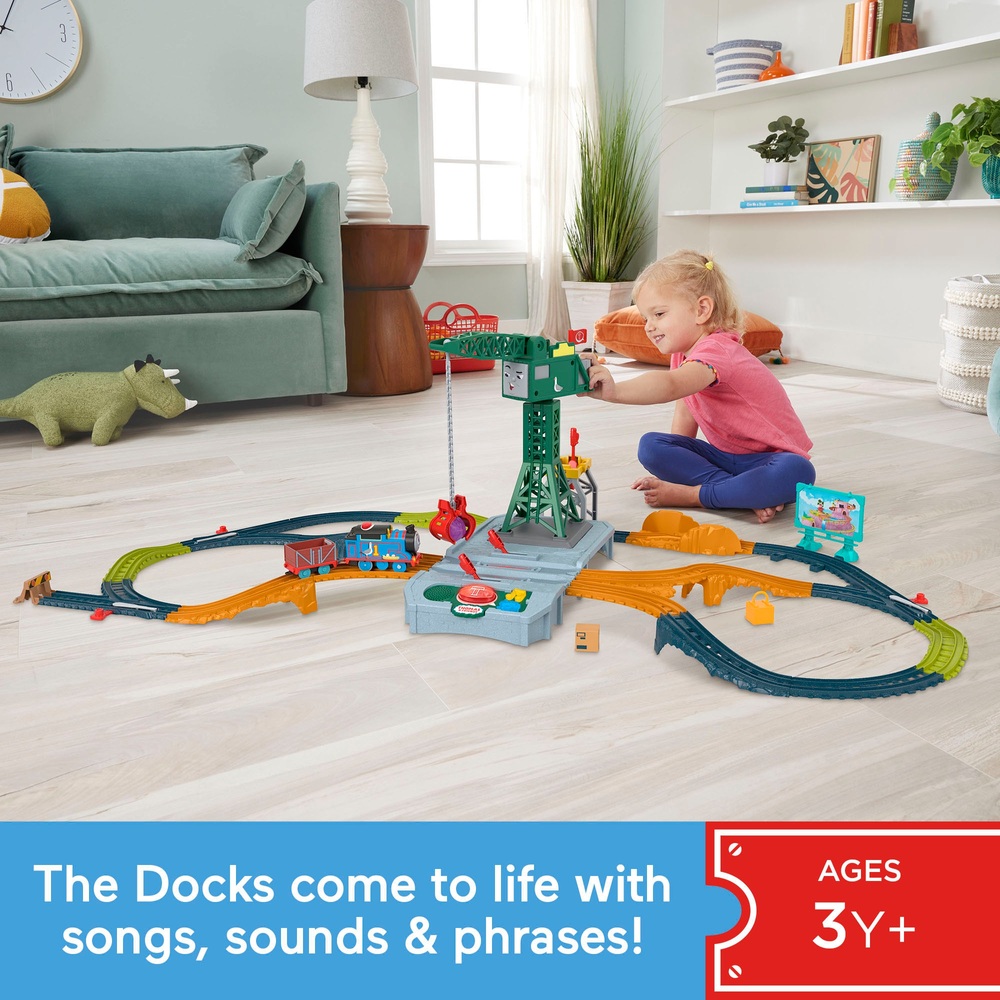 Thomas & Friends Sprechender Cranky Lieferzug-Set
