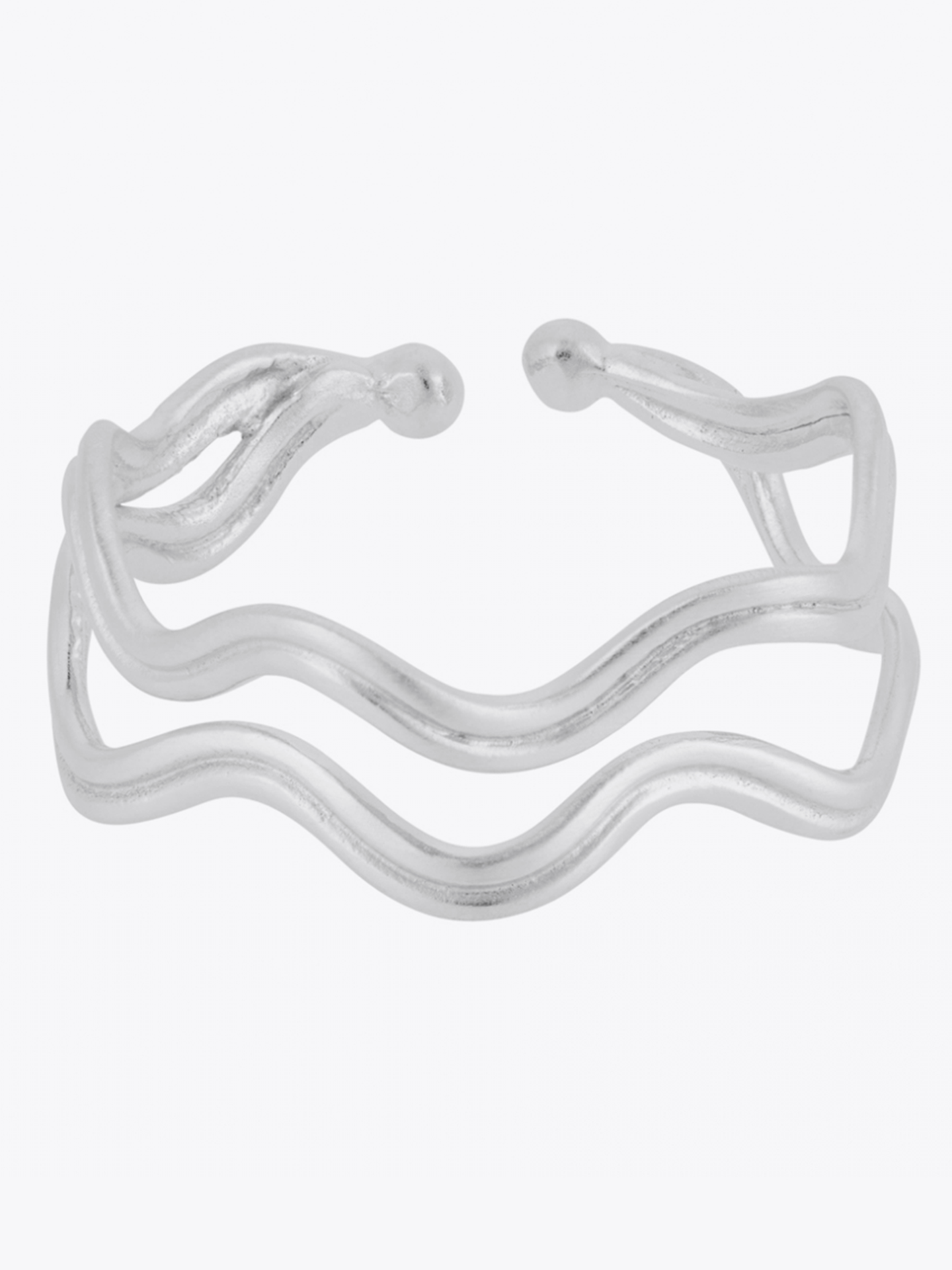 Double Wave Ring