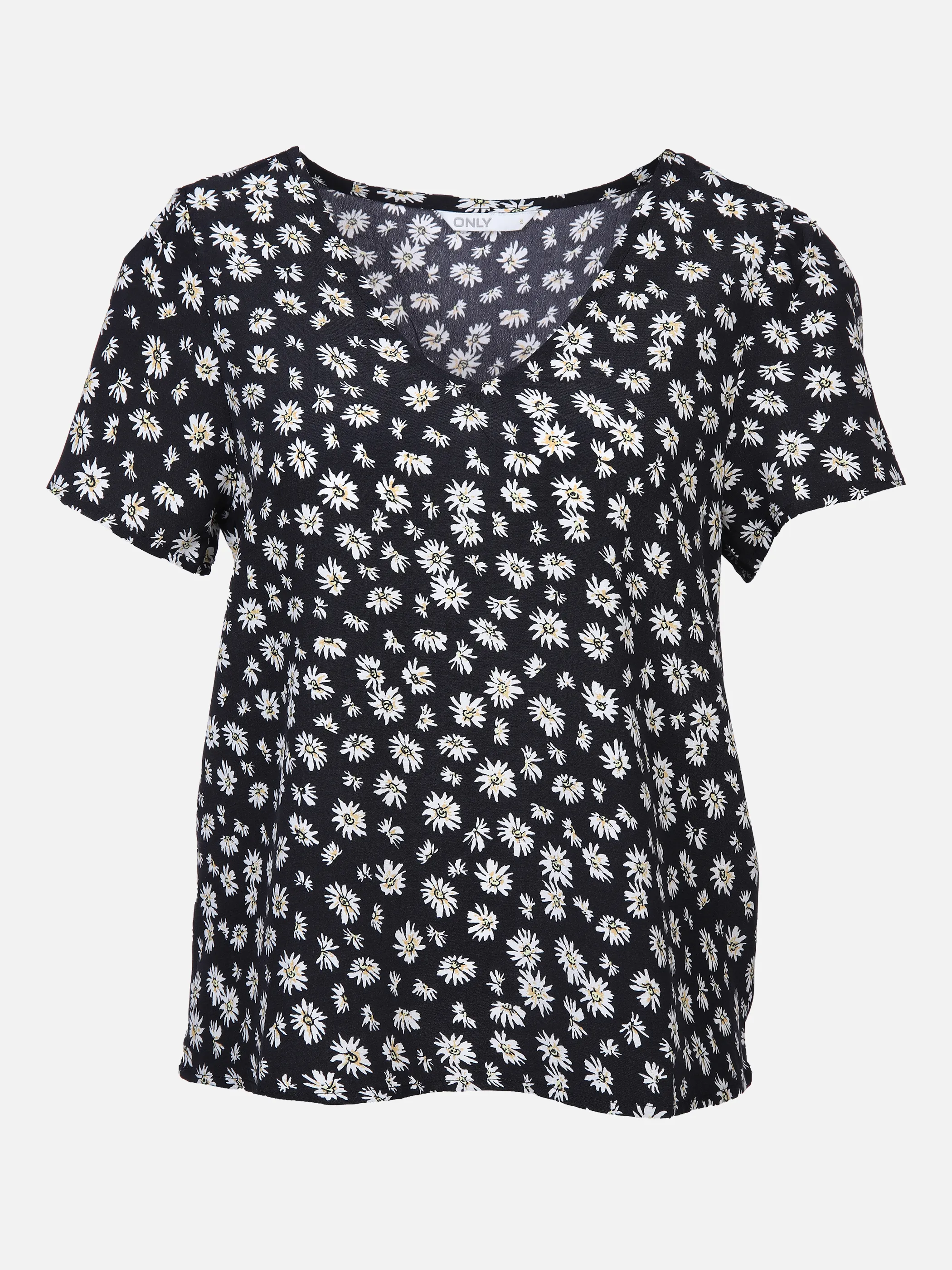 Only ONLHELGA S/S V-NECK T T-Shirt