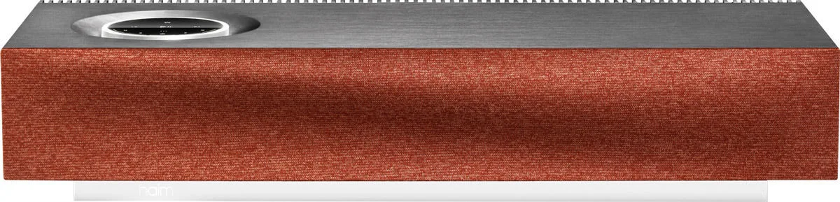 Naim mu-so 2 Aluminium   grille orange (Terracotta) Enceintes connectées