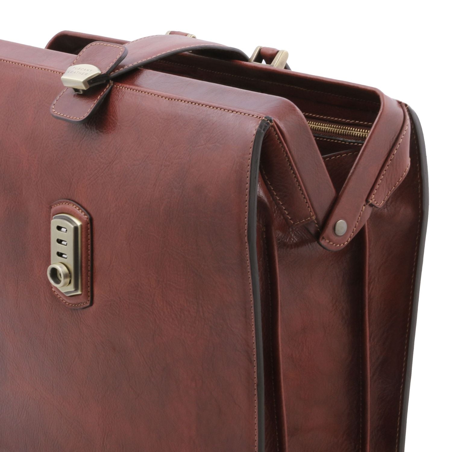 TL142352 – Canova – leren Doctor bag Aktetas 3 compartments