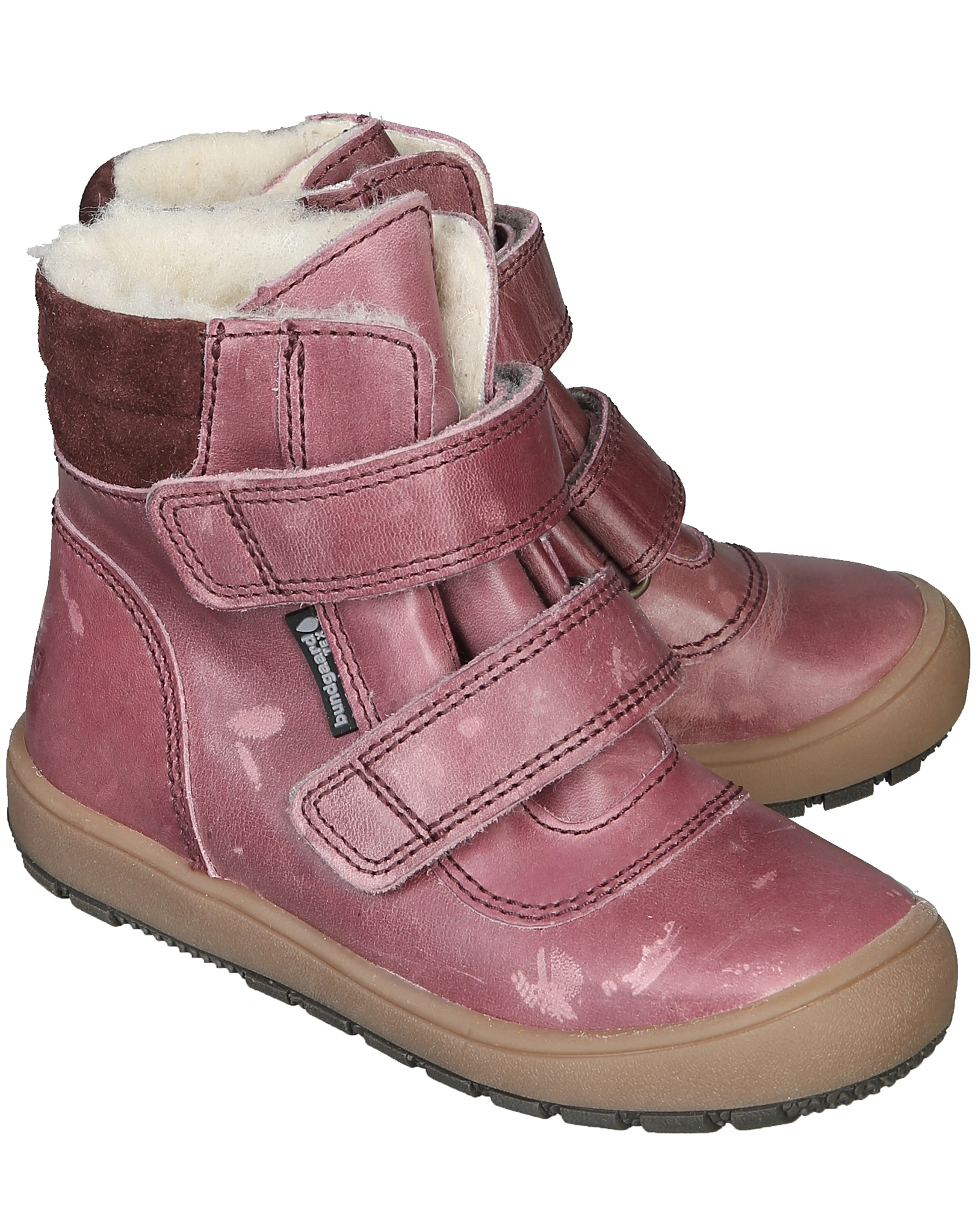 Klett-Boots IVAR VELCRO gefüttert in dark rose
