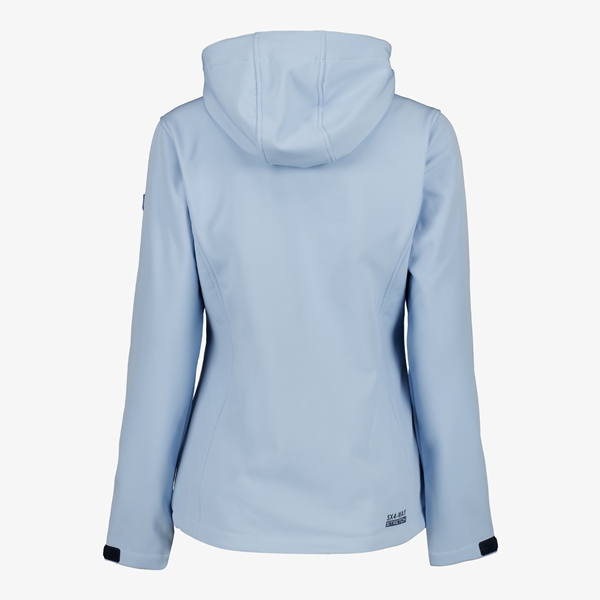 Kjelvik dames softshell jas lichtblauw