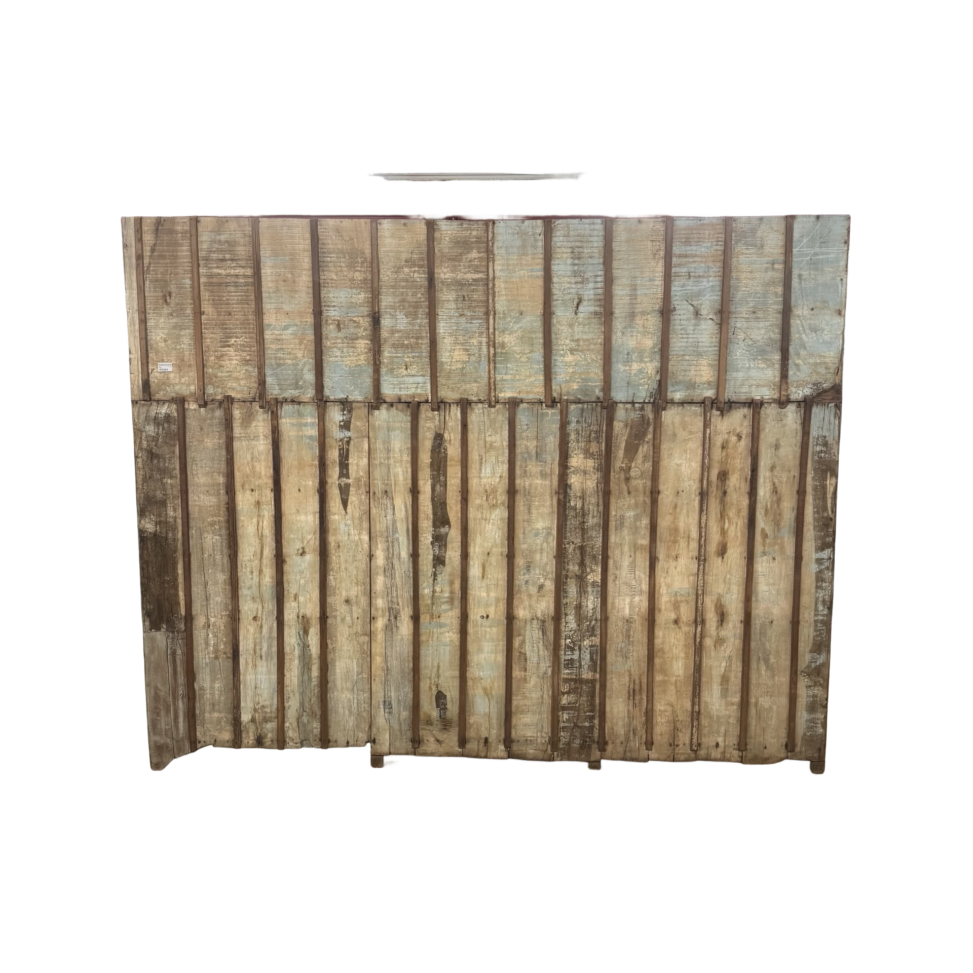 Wandkast vakken groot blauw