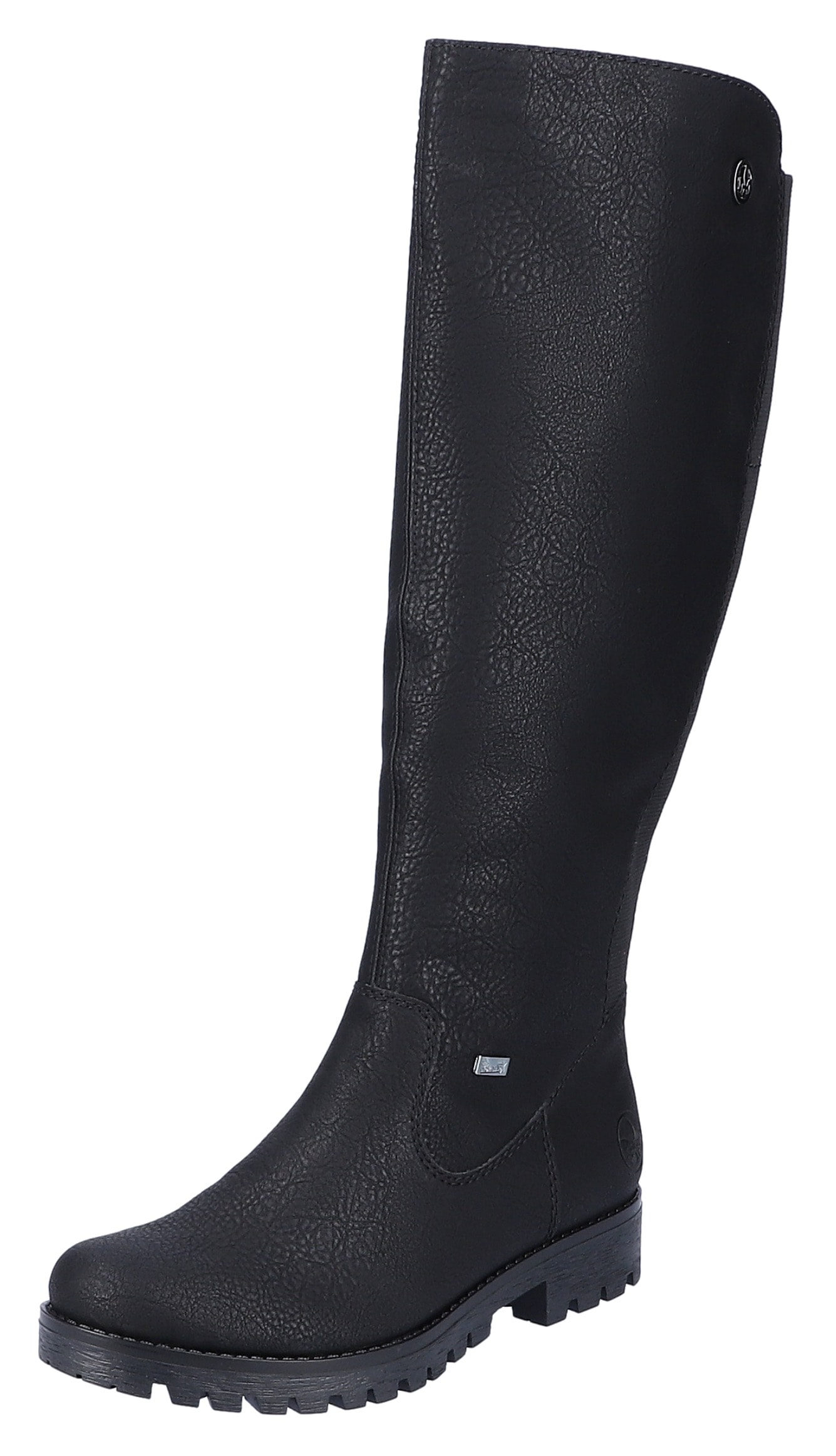 Rieker Winterstiefel  , Langschaftstiefel, Winterstiefel im klassischen Look, TEX-Membran