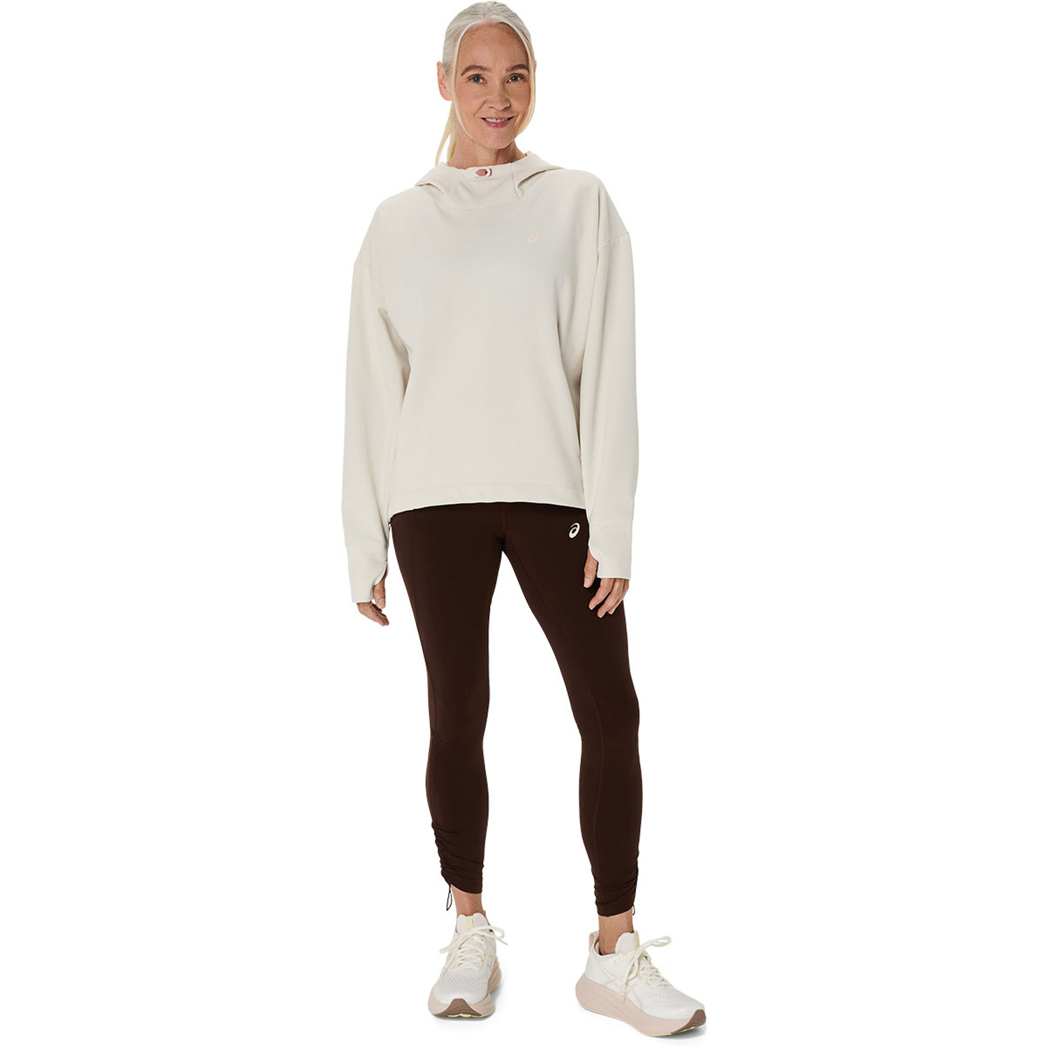 ASICS Nagino Run Longsleeve Hoodie Dames