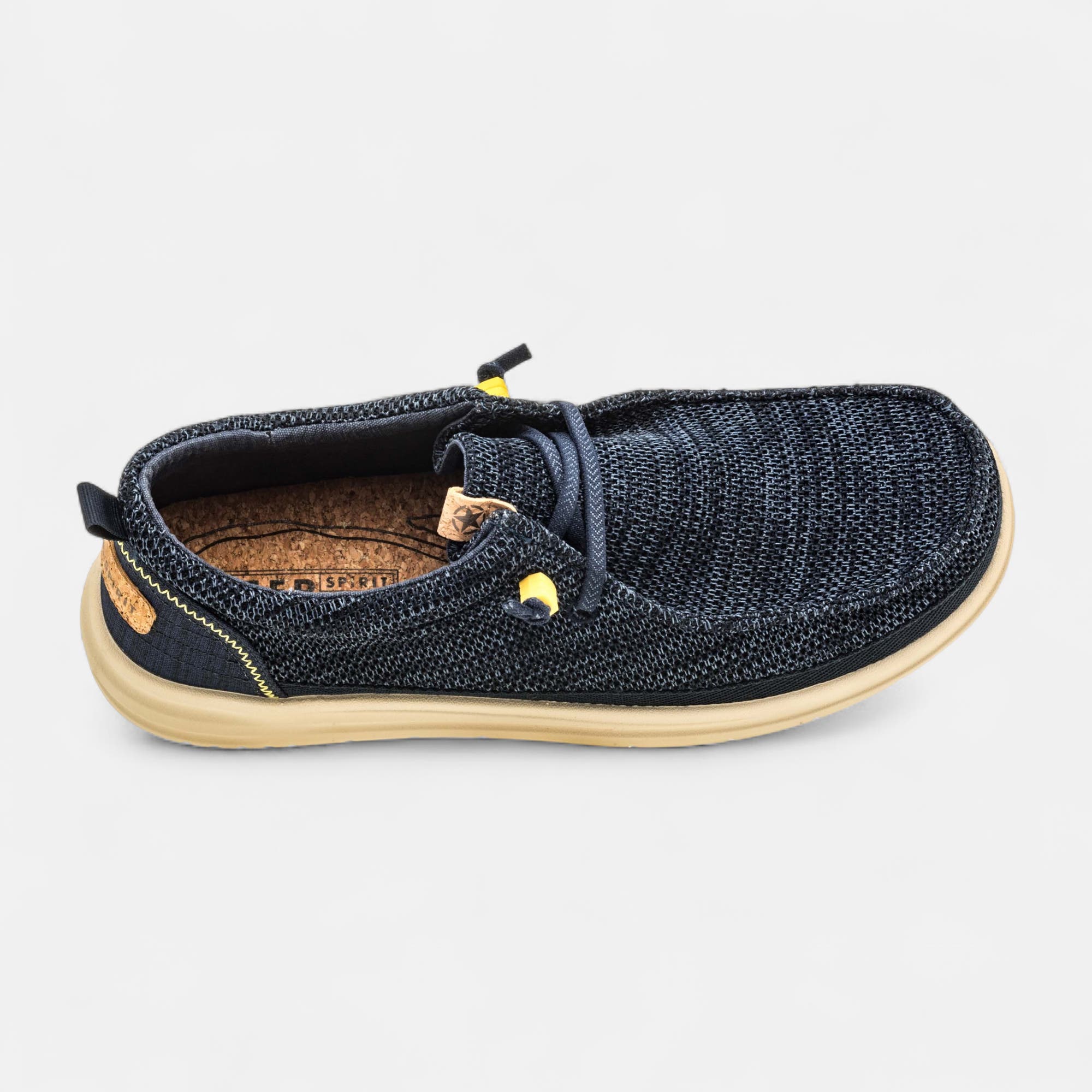 Baskets en toile Homme bleu marine