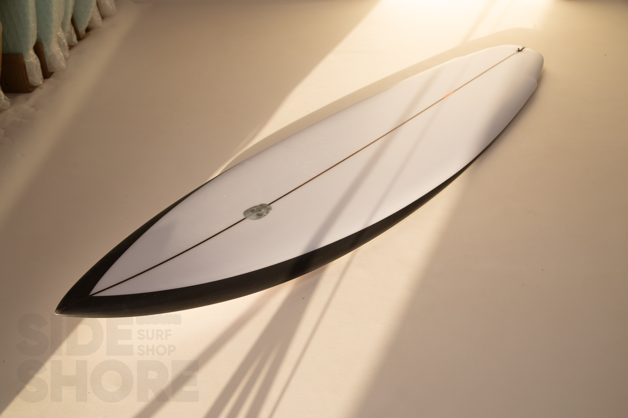 Christenson Surfboards Lane Splitter Mid - Black Islands Rails - 7'0 x 21 1/8