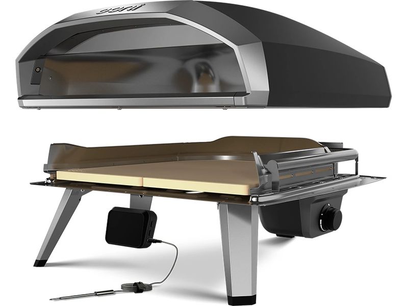 Ooni Pizza Ovens Pizzaofen Koda 2 Pro / schwarz Gasbetriebener Pizzaofen