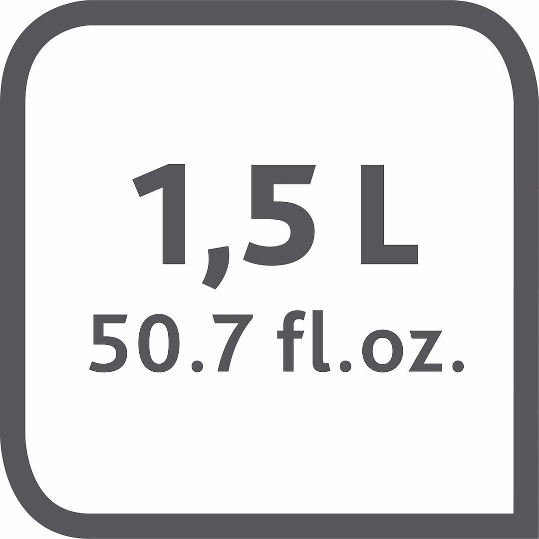 SAMBA Kanne 1,5L Rot