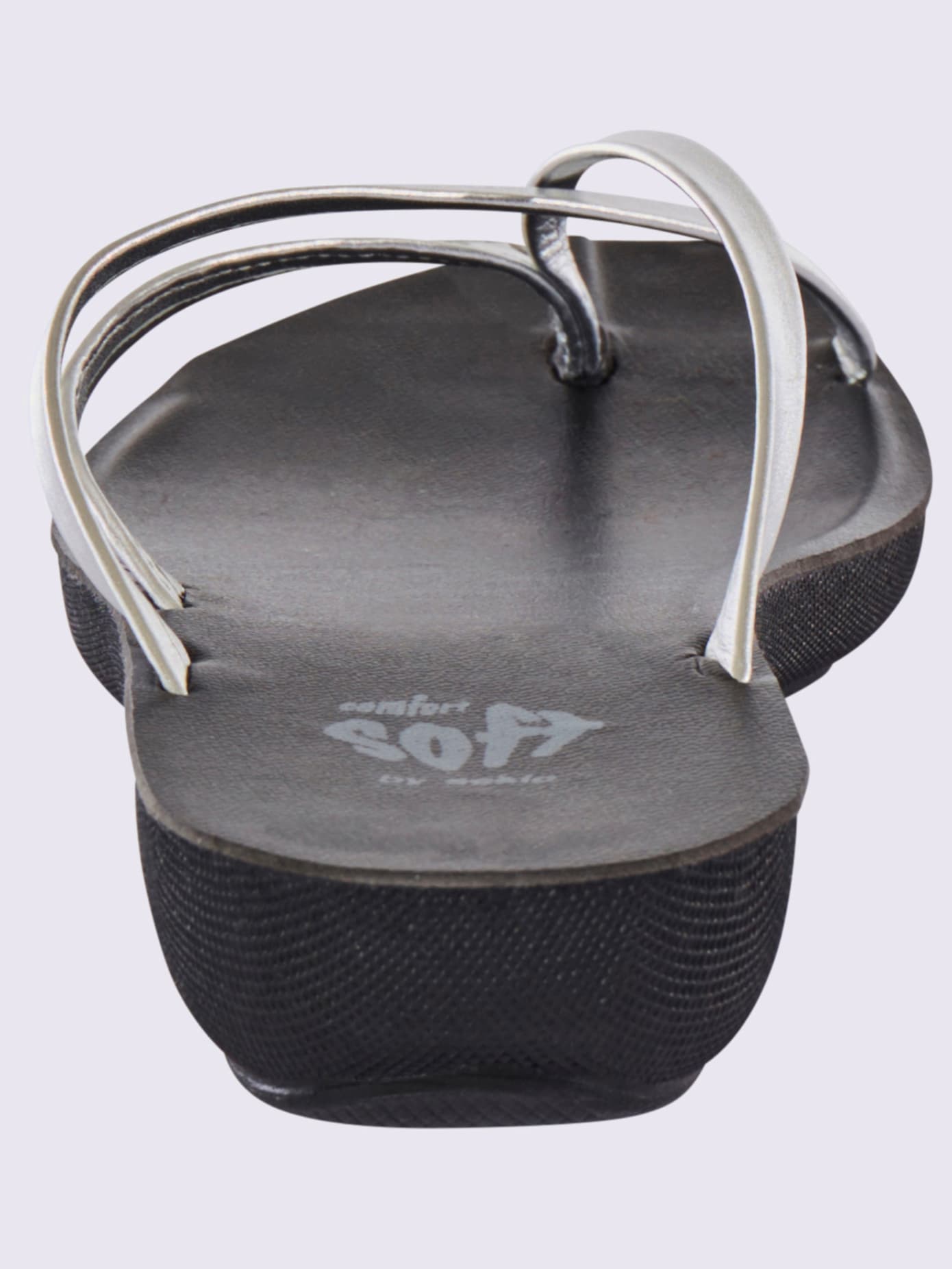 Mules de bain jolies petites pierres en verre