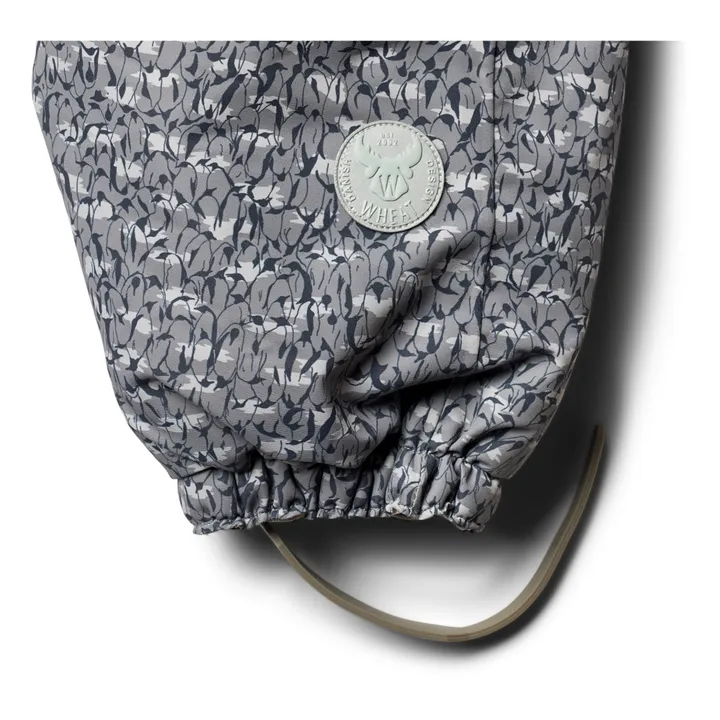 Wheat Combinaison de Ski Fleurie Façon Fourrure Matières Recyclées Nickie | Gris