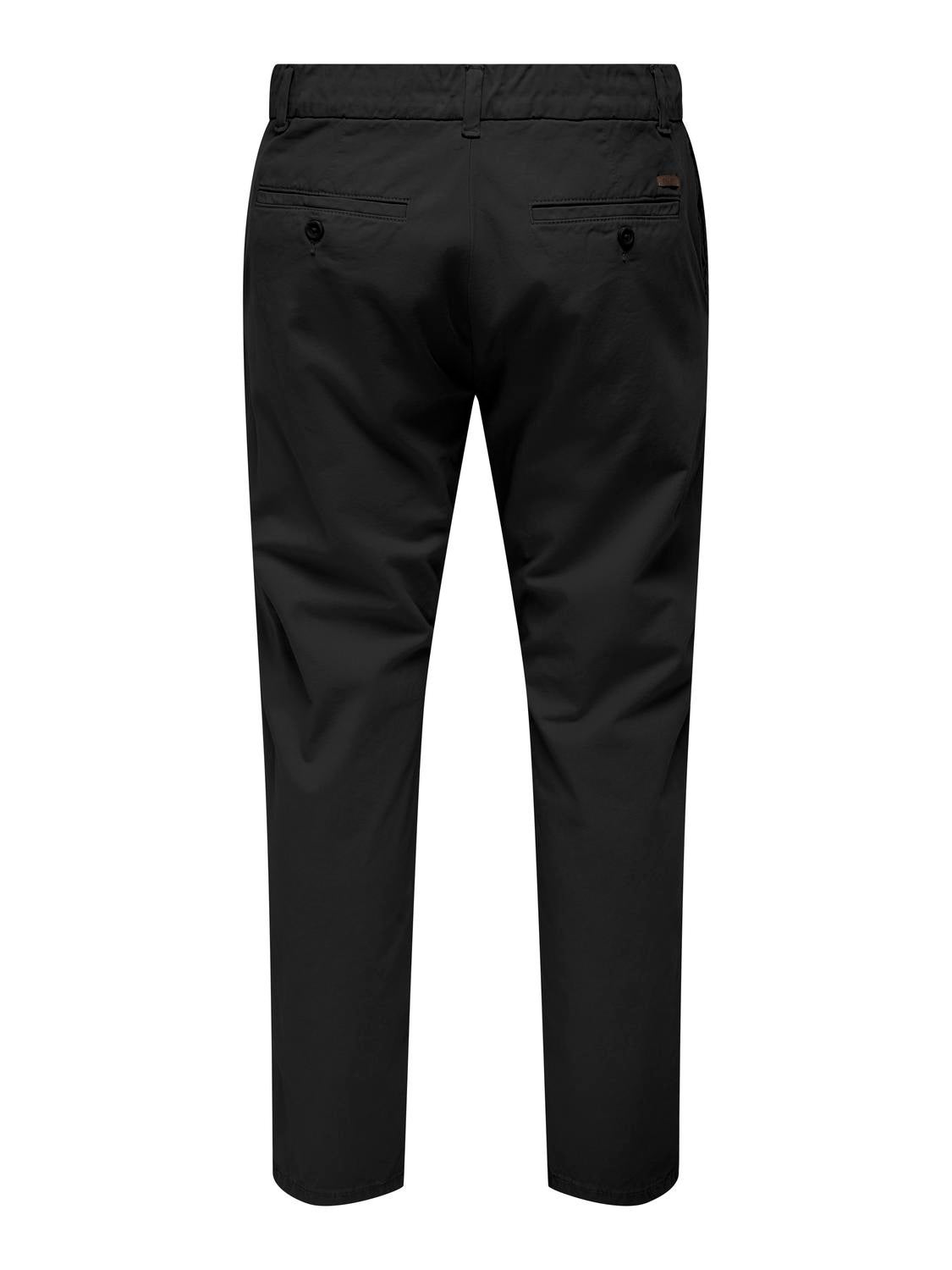 ONSFREE Normal geschnitten Hose Black